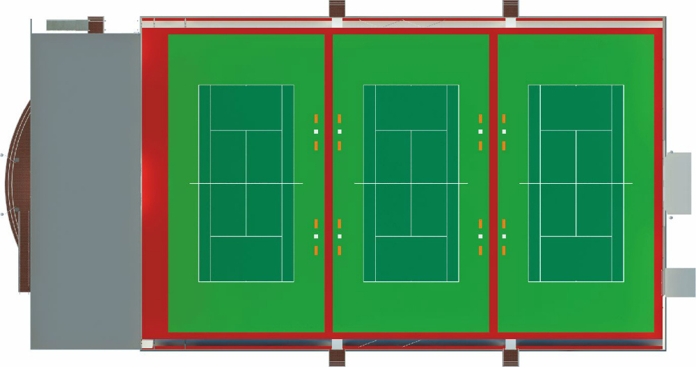 Теннисные корты в Ессентуках